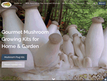 Tablet Screenshot of mushroom-growing.com